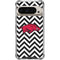 University of Arkansas-Fayetteville Chevron Print Pixel 9/9 Pro Clear Case